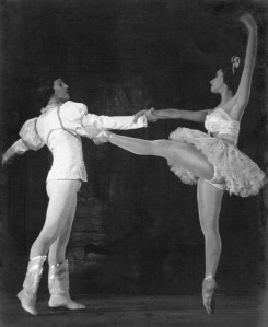 Fernando and Alicia Alonso in Sleeping Beauty. Courtesy of Fernando Alonso.