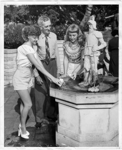Nothing says "Youthfulness" like pretty girls! Fountain of Youth, St. Petersburg.