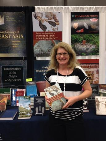 Tanya Peres and her new book, Trends and Traditions in Southeastern Zooarchaeology