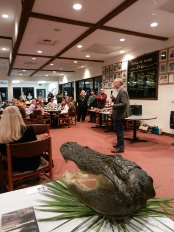 Author Bob Lee at the Putnam County Community Read kickoff event