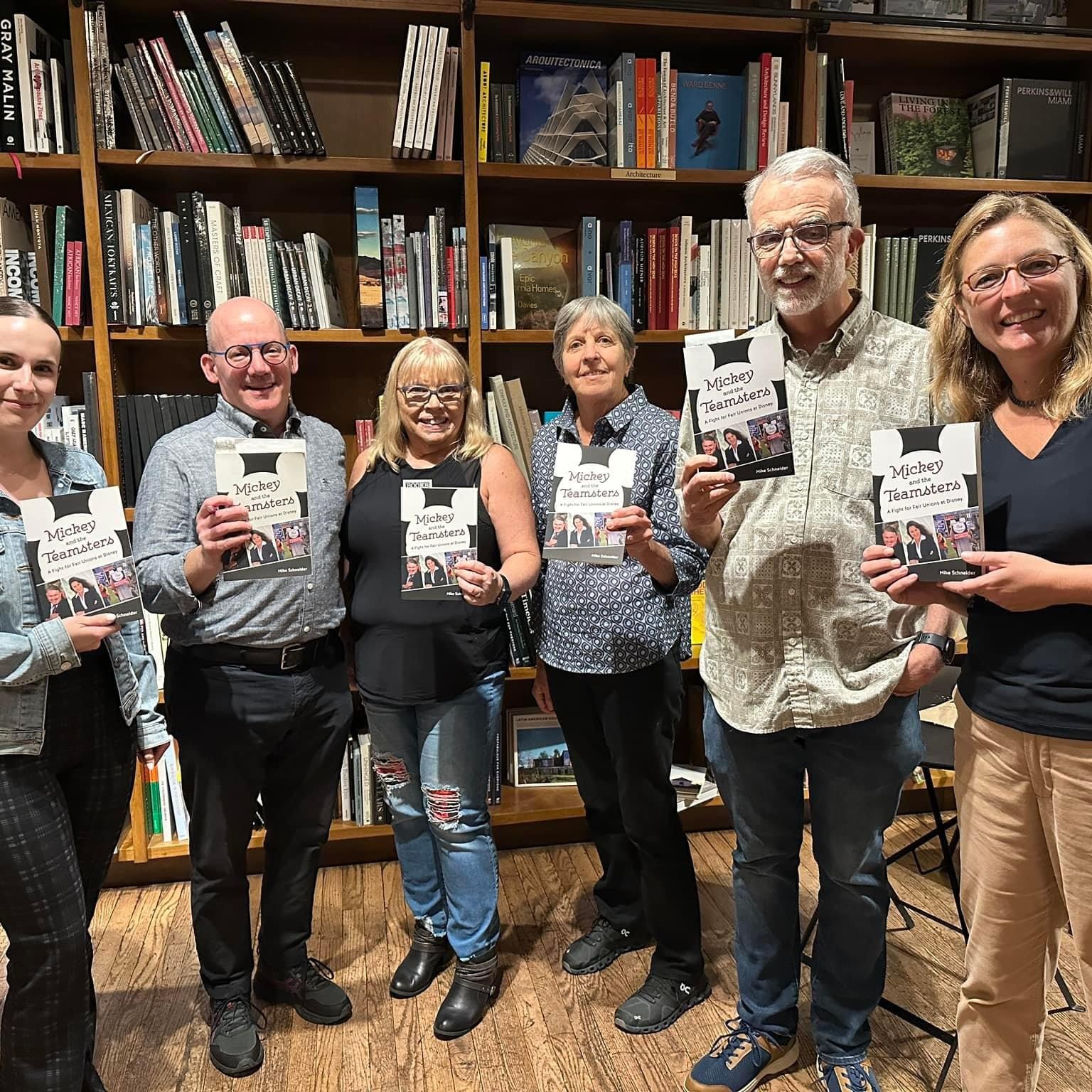 Mike Schneider, author of Mickey and the Teamsters: A Fight for Fair Unions at Disney, at Books & Books.