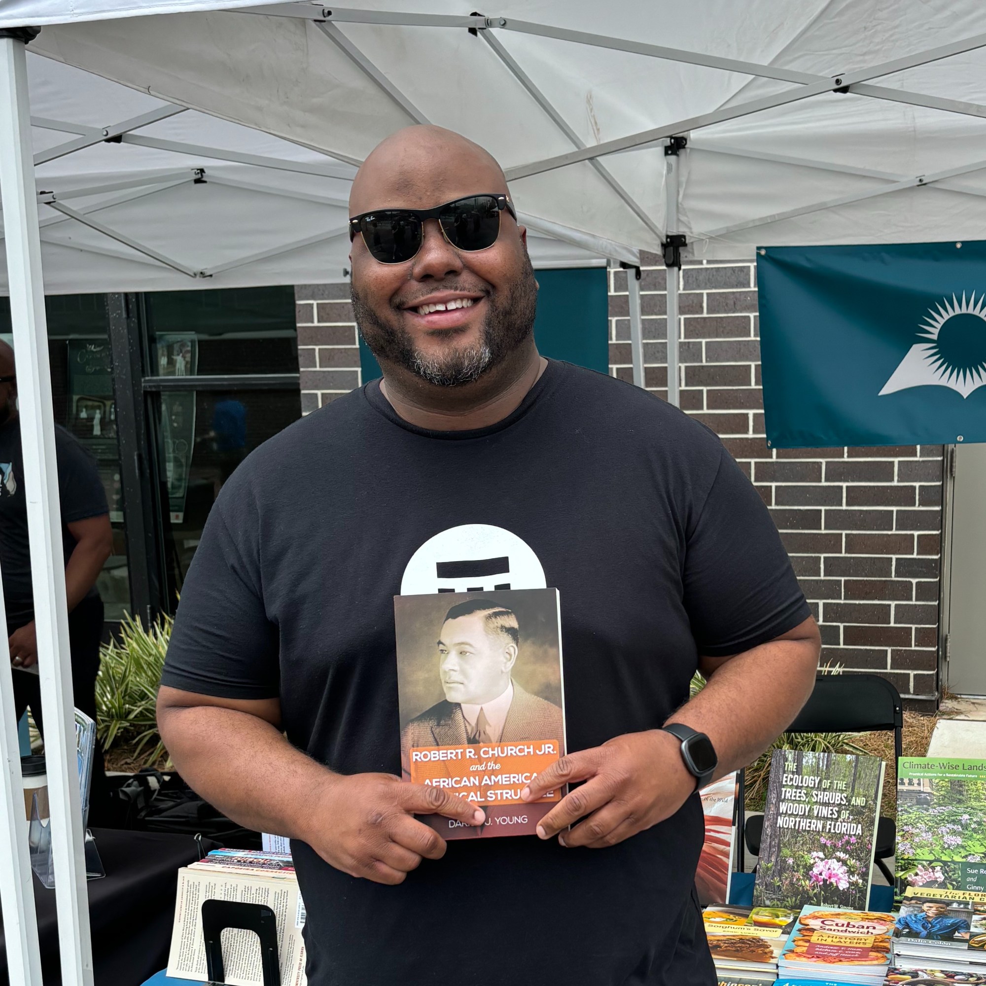 Darius J. Young, author of Robert R. Church Jr. and the African American Political Struggle, at the Word of South festival of literature and music.