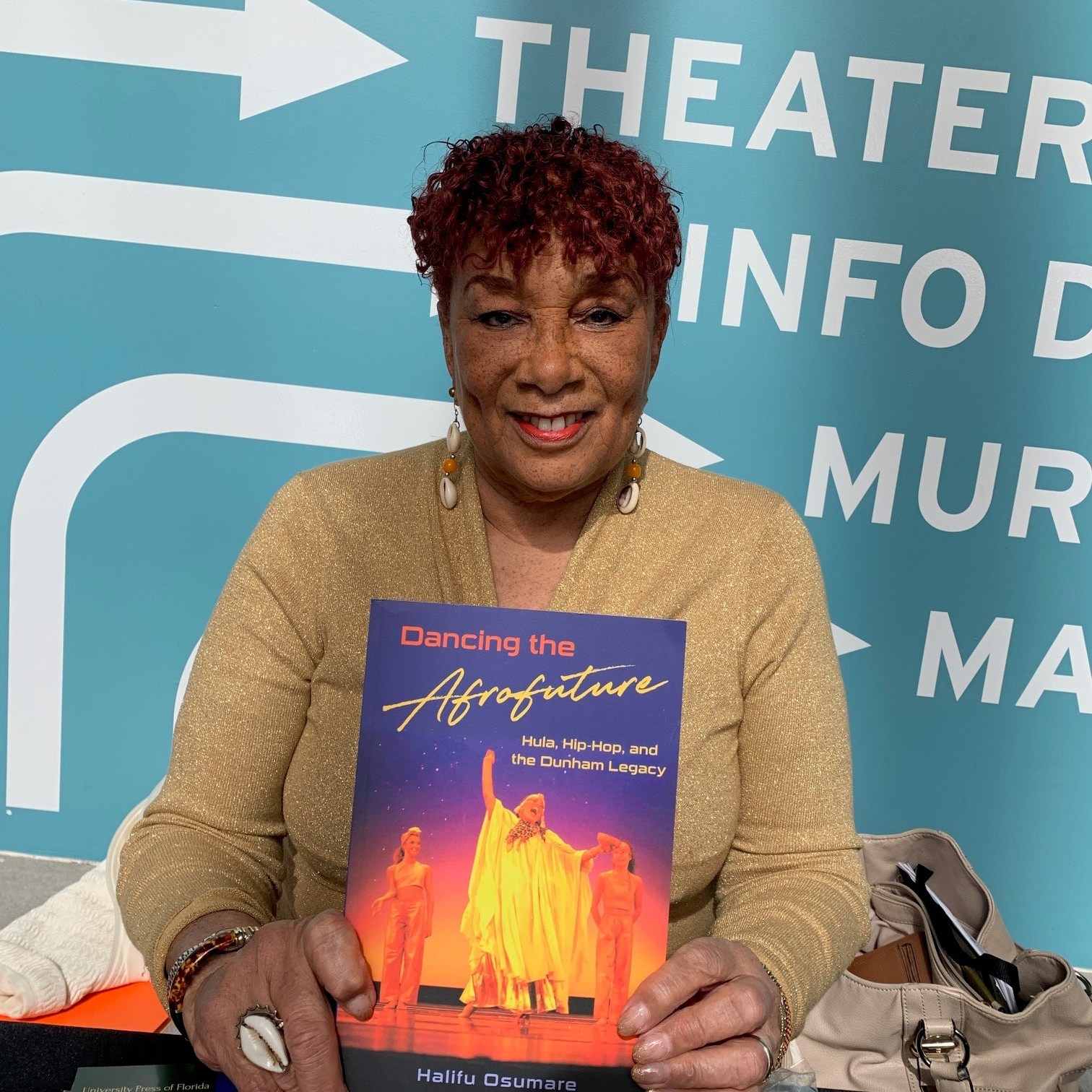 Halifu Osumare, author of Dancing the Afrofuture, at the Collegium for African Diaspora Dance (CADD) at Duke University.