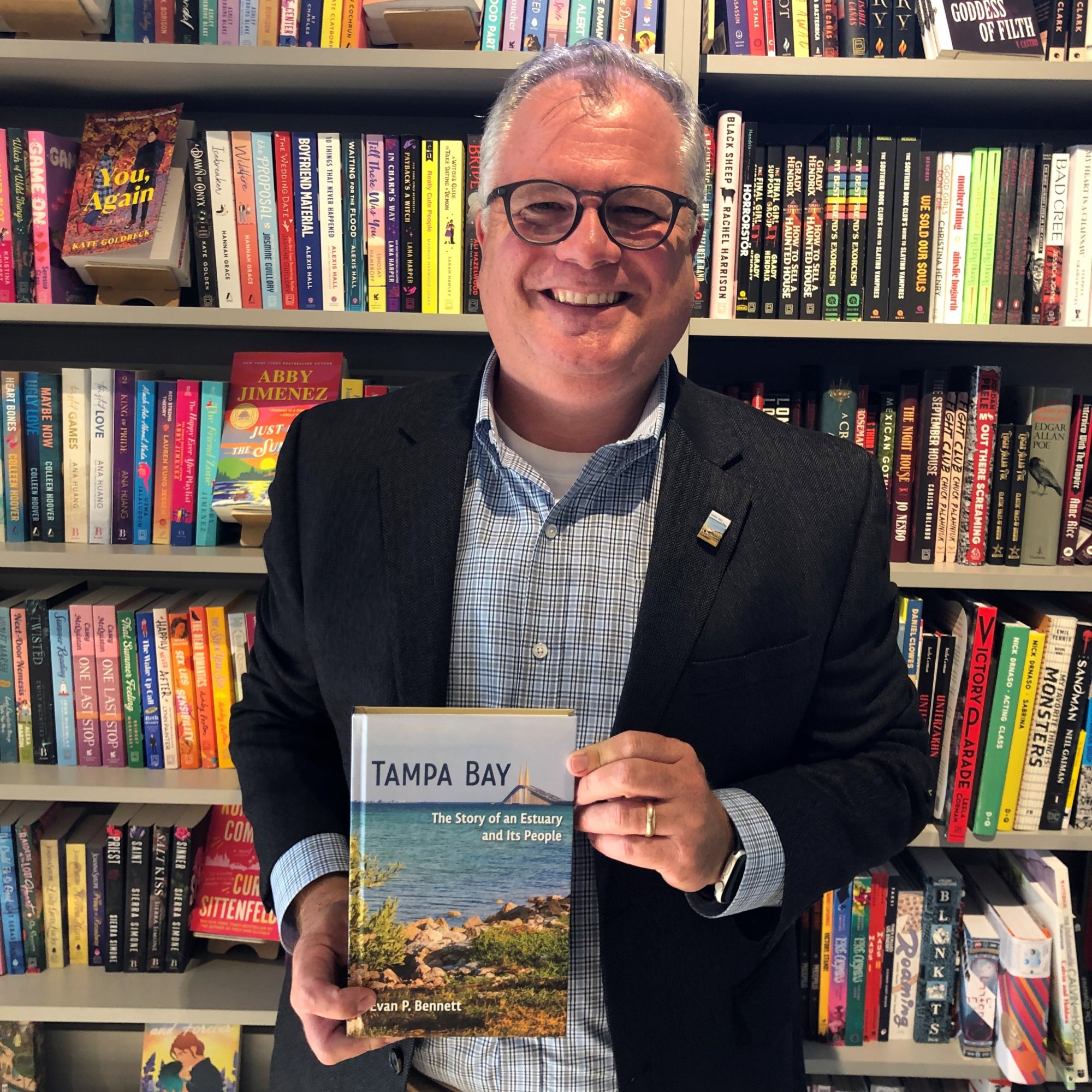 Evan P. Bennett, author of Tampa Bay, at The Lynx Books.